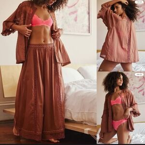 Free People Hey Lover Cotton Sleep Set